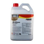 Agar 3D-Gloss Floor Finish container on a white background