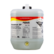 Agar Autodish SP liquid container on a white background