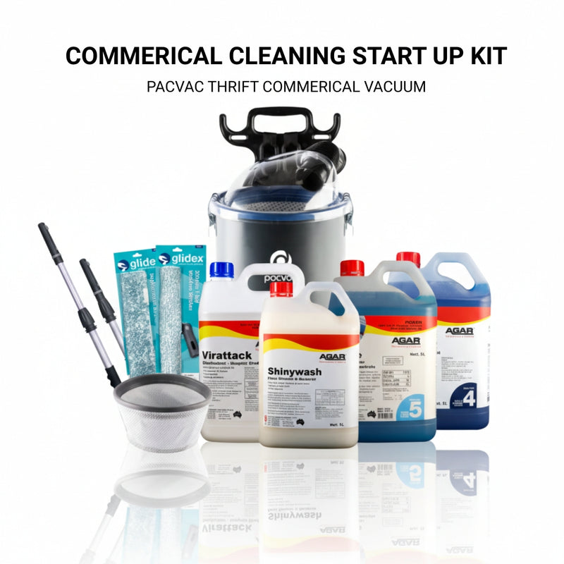 Commerical Cleaning Start Up Kit | Pacvac Thrift