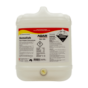 White container of Agar Demolish Super Stripper Concentrate on a white background