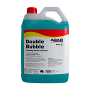 5L container of Agar Double Bubble Foaming Hand Cleanser on a white background