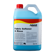 5L bottle of Agar Fabric Softener & Rinse on a white background