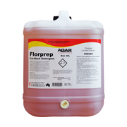 Large container of Florprep Cut-Back Detergent with Agar branding on a white background