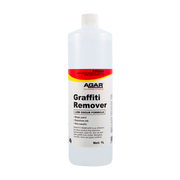 Bottle of Agar Graffiti Remover on a white background