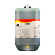 Agar Lift dishwash detergent container on a white background