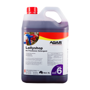 Agar Lollyshop Air Freshener Detergent container on a white background