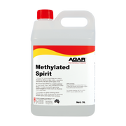 5-liter container of Agar Methylated Spirit on a white background