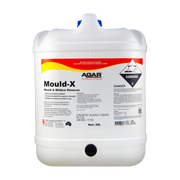 White container of Agar Mould-X Mould & Mildew Remover on a white background
