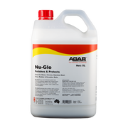 Agar Nu-Glo polish container on a white background