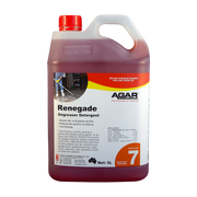 5L bottle of Agar Renegade Degreaser Detergent on a white background