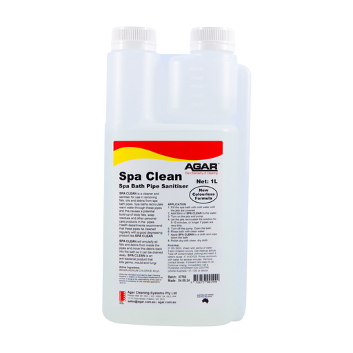 Spa Clean AGAR product container on a white background