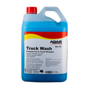Agar Truck Wash car shampoo container on a white background