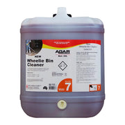 Agar Wheelie Bin Cleaner container on a white background