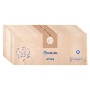 Disposable paper sealed dust bag 15L (10pk) (8980898185443)