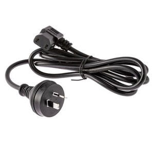 Power cord with horizontal right angle C17 Type I (8980903133411)